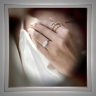 On SALE *** 2.00  Ct Oval  Cut Diamond EAST WEST Solitaire  Engagement Ring VS2 F  *** By Chelsea Leigh and Company