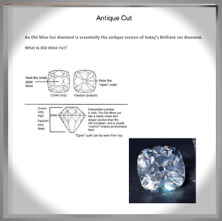 4.62 Ct. Edwardian Style Platinum Engagement Ring By Chelsea Leigh and Company