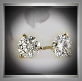 ON SALE *** 4.00 Ct. Martini  Style Earrings ** By Chelsea Leigh and Company