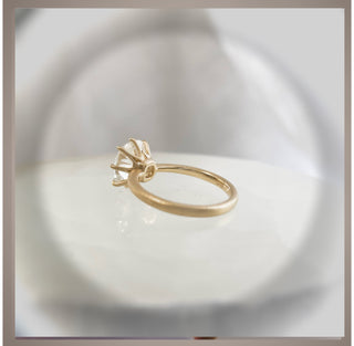 On Sale***2.50 Carat Old Mine Cut Engagement Ring VS1  *** By Chelsea Leigh and Company