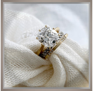 Price Reduced *** 3.00 Carat Old Mine Cut Vintage Style Engagement Ring VVS2 *** By Chelsea Leigh and Company