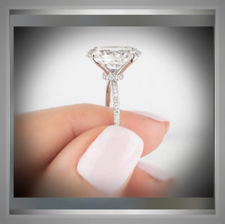 On**SALE** 2.25 Carat Brilliant Cut Oval Diamond Solitaire Engagement Ring VS1 ***by Chelsea Leigh and Company