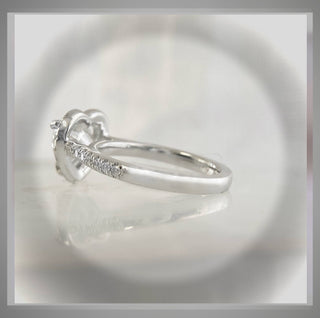 On Sale *** 2.20 Carat Heart Cut  Diamond Halo Engagement Ring VS1 E ***By Chelsea Leigh and Company