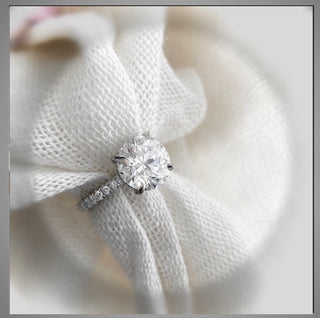 On Sale *** 3.60 Carat Brilliant Cut Round Diamond Solitaire Engagement Ring  ***By Chelsea Leigh & Company