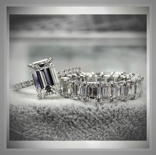 Price Reduced*** 3.50  Ct Emerald Cut Diamond Solitaire Engagement Ring VVS2  *** By Chelsea Leigh and Company
