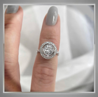 2.08 Carat Edwardian Antique Vintage Style  Filigree Diamond Engagement Ring *** By Chelsea Leigh and Company
