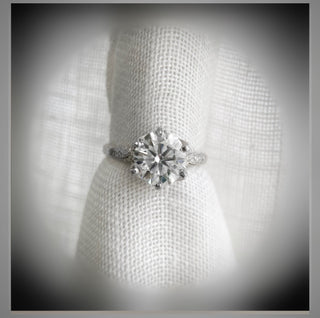 2.00 Ct Edwardian Antique Vintage Style Diamond BLOOMINGTON STYLE, CIRCA 1900 Eng Ring  *** By Chelsea Leigh & Company