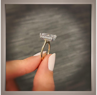 ON SALE*** 5.00 Ct  Emerald Cut Diamond Solitaire VVS2  ***Save 20k *** By Chelsea Leigh and Company
