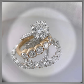 On Sale *** 3.60 Carat Brilliant Cut Round Diamond Solitaire Engagement Ring  ***By Chelsea Leigh & Company