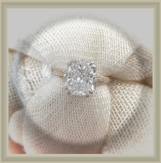 4.05 Ct Edwardian Antique Vintage Style Radiant  Diamond BLOOMINGTON STYLE, CIRCA 1900 Engagement Ring *By Chelsea Leigh and Company