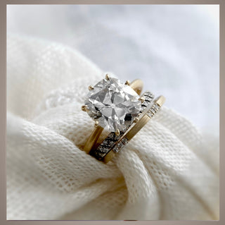 Price Reduced *** 3.00 Carat Old Mine Cut Vintage Style Engagement Ring VVS2 *** By Chelsea Leigh and Company