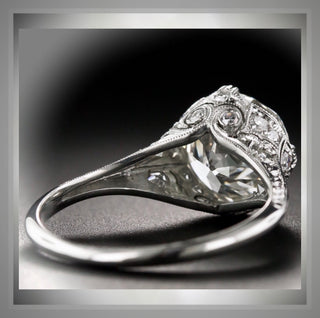 2.03 Ct Edwardian Antique Vintage Style, CIRCA 1900 Diamond Engagement Ring *** By Chelsea Leigh and Company