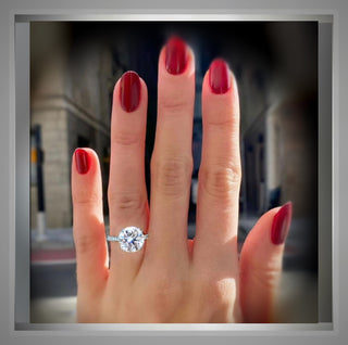 On Sale **3.62 Carat Brilliant Cut Round Diamond Solitaire Engagement Ring   *IGI Certified  SAVE 7,500 ***By Chelsea Leigh and Company
