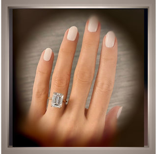 ON SALE*** 5.00 Ct  Emerald Cut Diamond Solitaire VVS2  ***Save 20k *** By Chelsea Leigh and Company