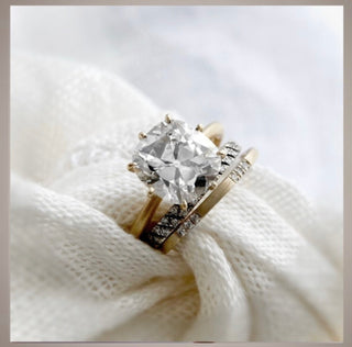 2.07 Carat Old Mine Cut OMC Vintage Style Engagement Ring VS1 F IGI Certified *** By Chelsea Leigh and Company